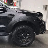 Injection Fender Flares Guard Arch Cover to suit Ford Everest 2015 2016 2017 2018 Black
